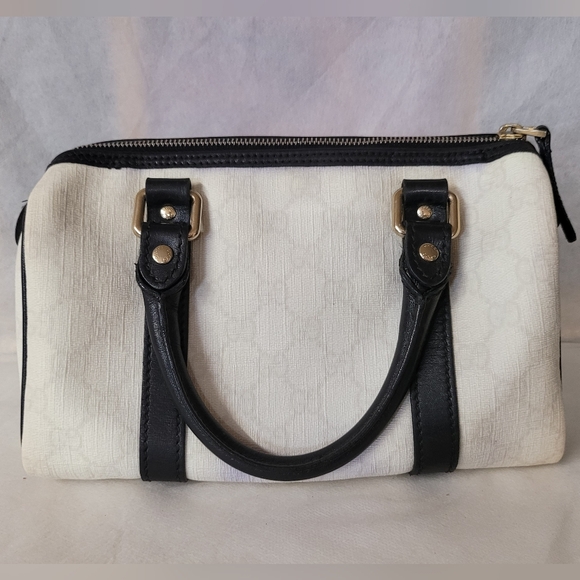 Gucci Mini GG Supreme Joy Boston Bag, Rehabbed - Picture 2 of 15